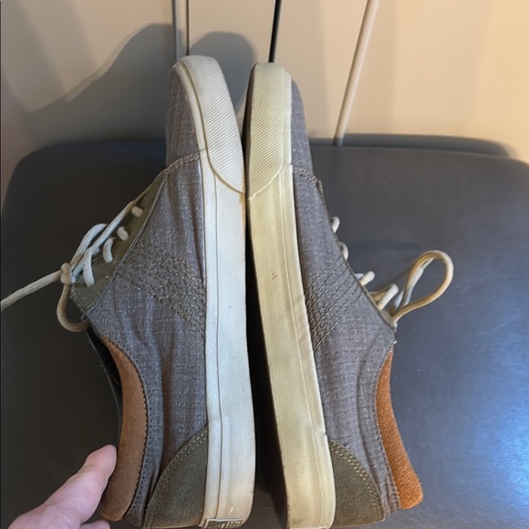 Reef Ridge TX Men's Shoes Grey 9 M Canvas Low Top Skateboard RF003145 Sneakers - Picture 8 of 8